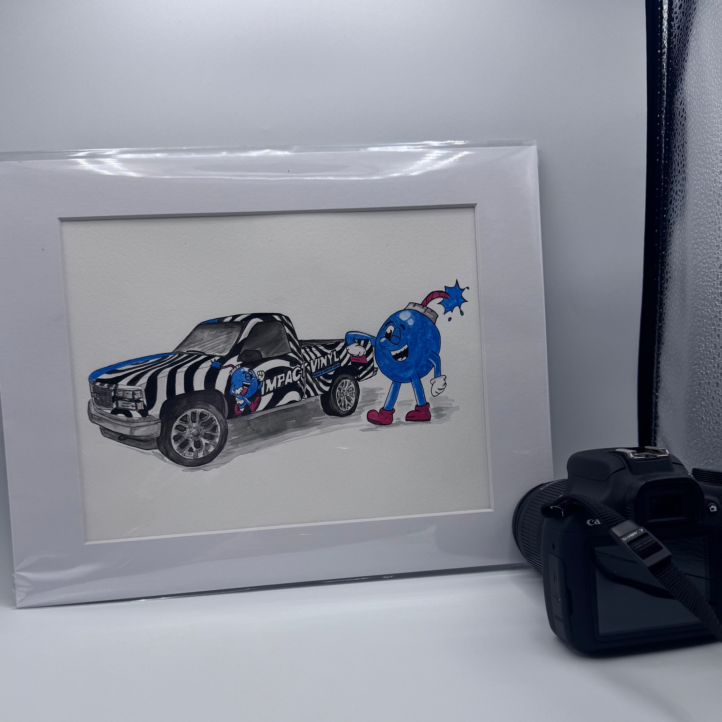 Custom Car Portrait