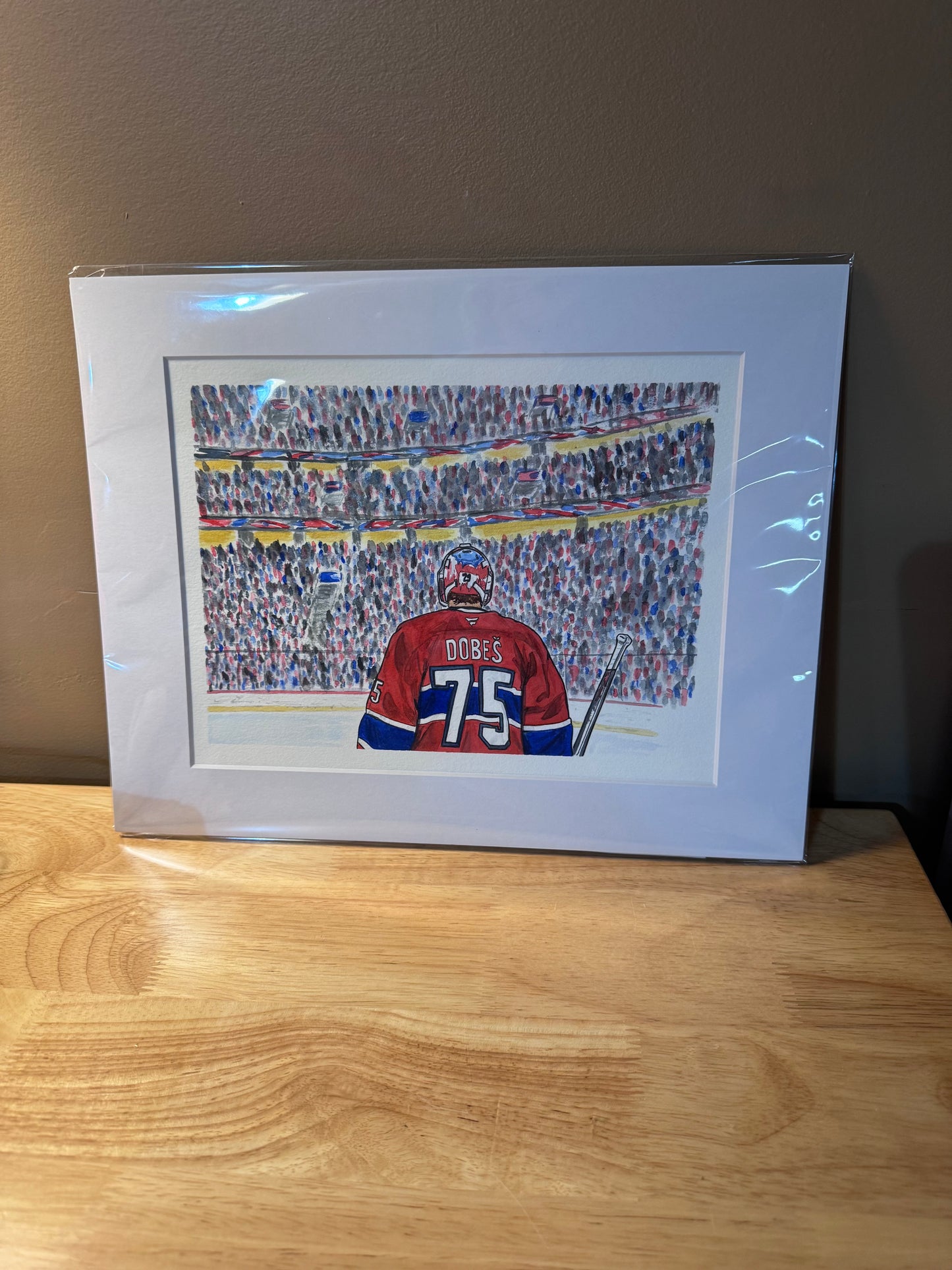Original Hand Painted Habs Standing Ovation 1/1
