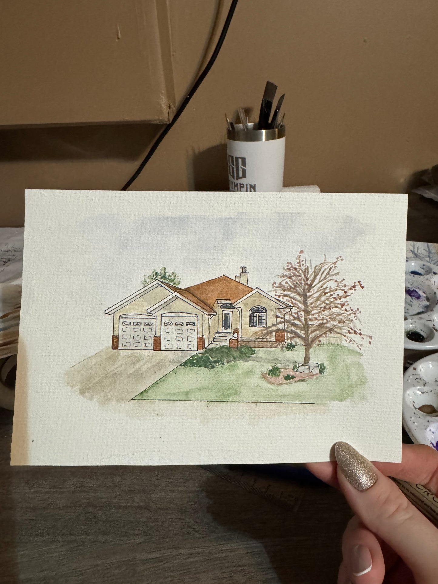 Custom Home Portrait