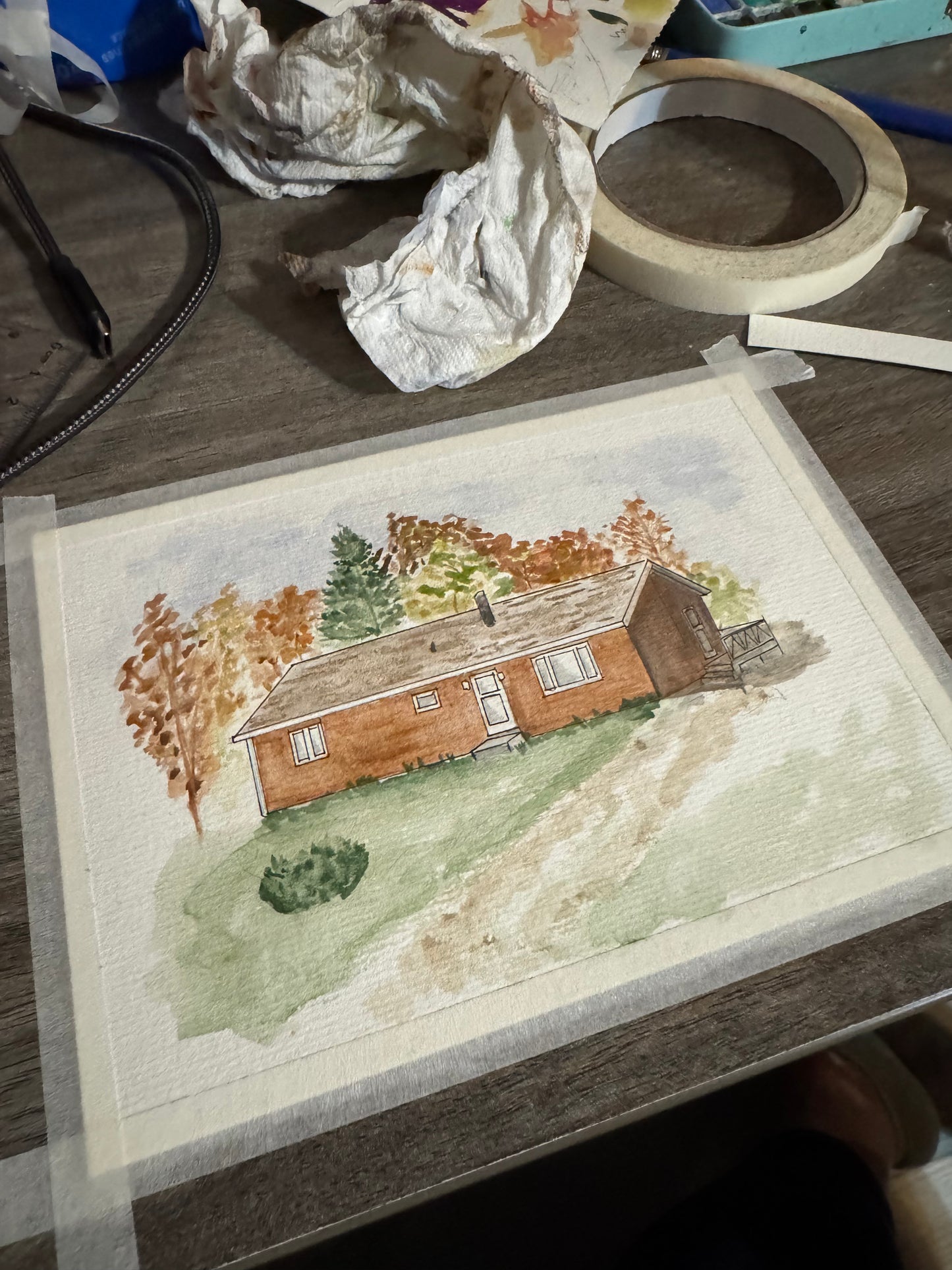 Custom Home Portrait