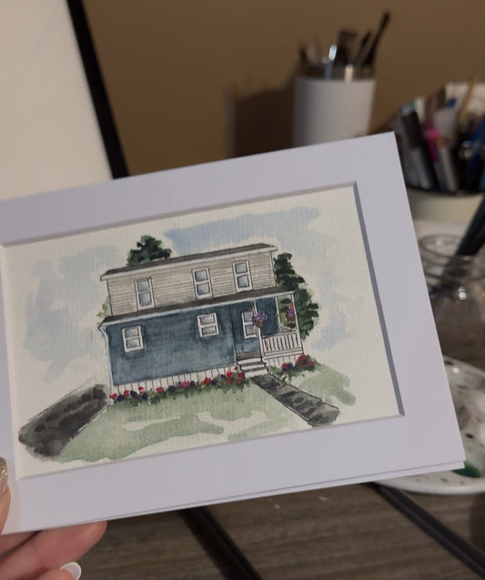 Custom Home Portrait