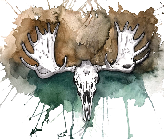 Original Moose Abstract 1/1