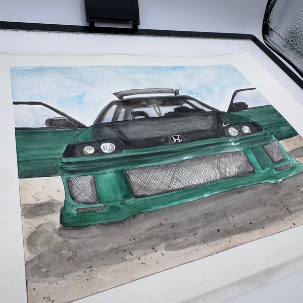 Custom Car Portrait