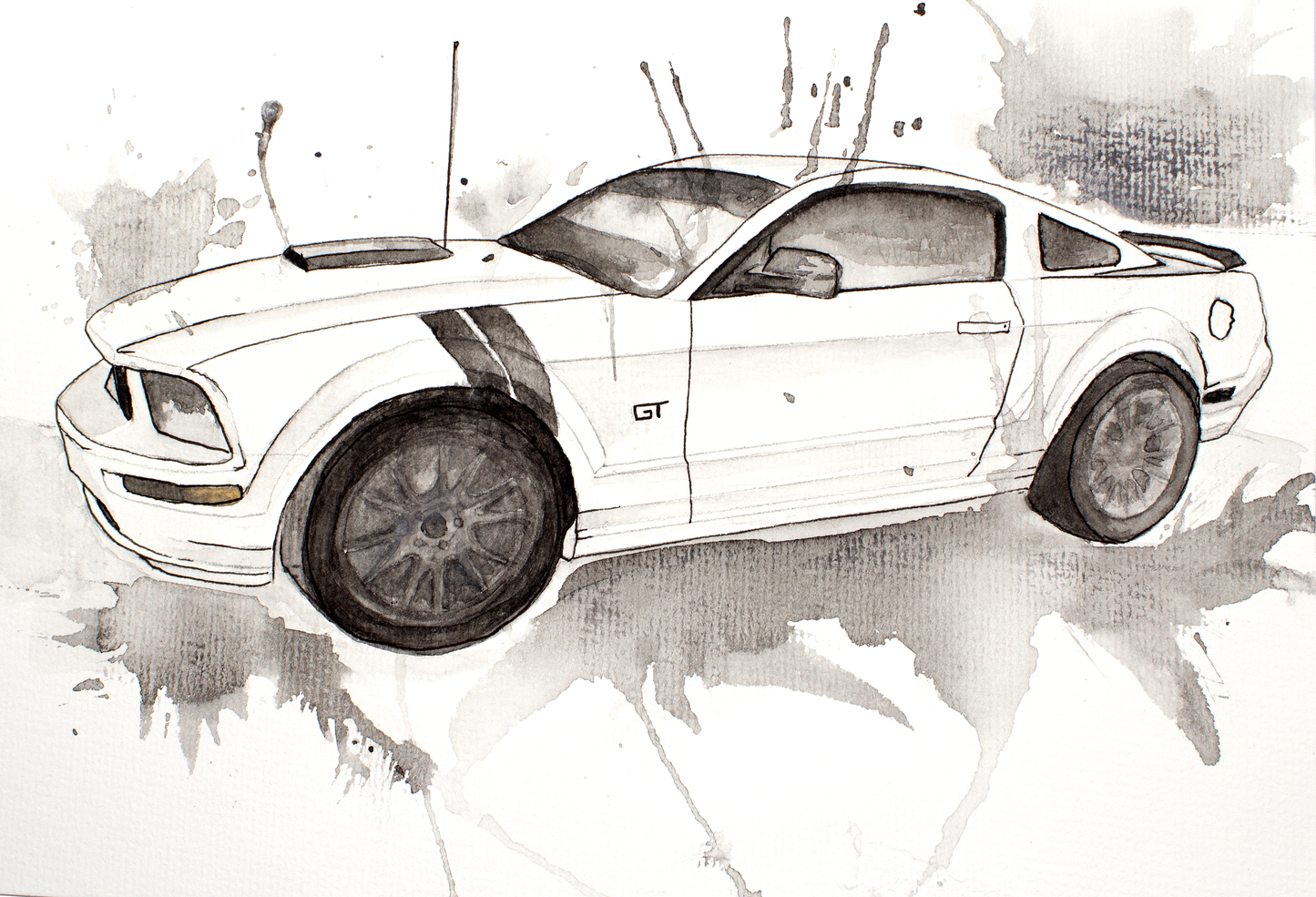 Custom Car Portrait